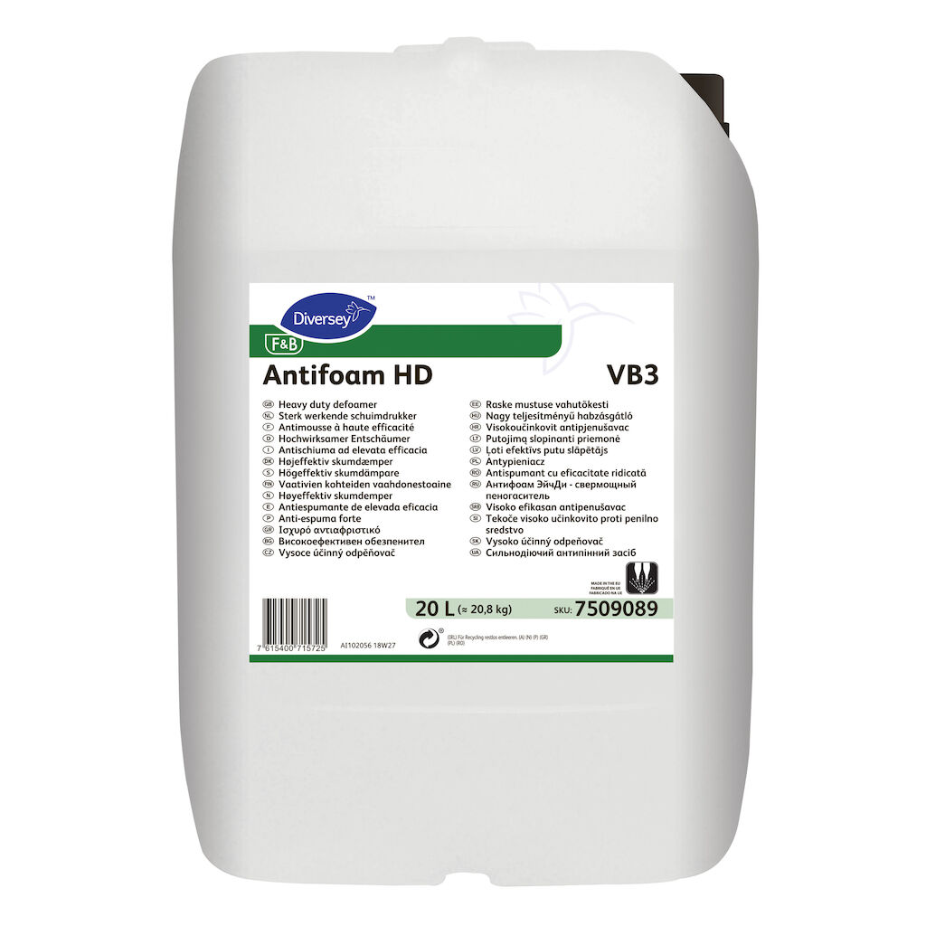 Antifoam HD VB3 20L - Antimousse à haute efficacité